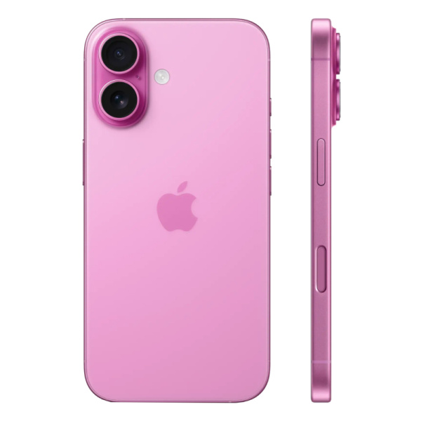 Apple iPhone 16 nano-SIM + eSIM 128 ГБ; розовый